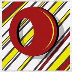 Red And Yellow Design Canvas 20  X 20   by Valentinaart