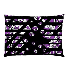 Violet Freedom Pillow Case by Valentinaart