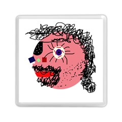 Abstract Face Memory Card Reader (square)  by Valentinaart