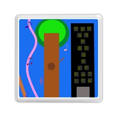 Growing  Memory Card Reader (square)  by Valentinaart