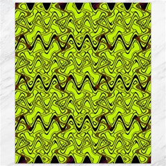 Yellow Wavey Squiggles Canvas 20  X 24   by BrightVibesDesign