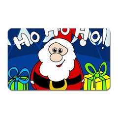 Santa Claus  Magnet (rectangular) by Valentinaart