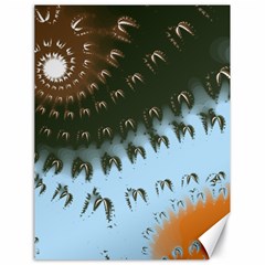 Sun-ray Swirl Design Canvas 18  X 24   by digitaldivadesigns