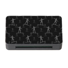 Surfing Motif Pattern Memory Card Reader With Cf by dflcprints