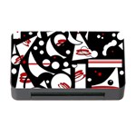 Happy life - red Memory Card Reader with CF Front