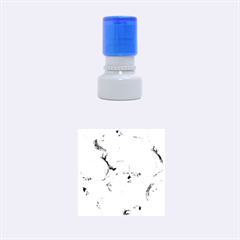 Blue And Pink Dream Rubber Round Stamps (small) by DanaeStudio
