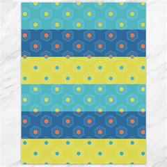 Hexagon And Stripes Pattern Canvas 12  X 16   by DanaeStudio