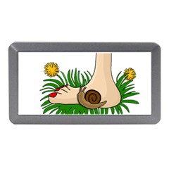 Barefoot In The Grass Memory Card Reader (mini) by Valentinaart