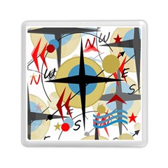 Compass 4 Memory Card Reader (square)  by Valentinaart
