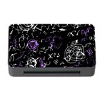 Abstract mind - purple Memory Card Reader with CF Front