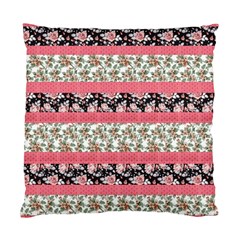 Cute Flower Pattern Standard Cushion Case (two Sides) by Brittlevirginclothing