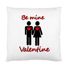 Be Mine Valentine Standard Cushion Case (two Sides) by Valentinaart
