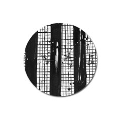 Whitney Museum Of American Art Magnet 3  (round) by Amaryn4rt