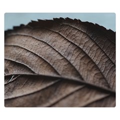 Leaf Veins Nerves Macro Closeup Double Sided Flano Blanket (small)  by Amaryn4rt