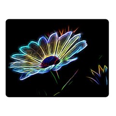 Flower Pattern Design Abstract Background Fleece Blanket (small)