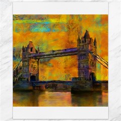 London Tower Abstract Bridge Canvas 11  X 14   by Amaryn4rt