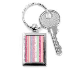 Pink Wood Key Chains (rectangle)  by Brittlevirginclothing