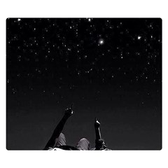 Frontline Midnight View Double Sided Flano Blanket (small) 