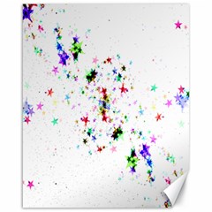 Star Structure Many Repetition Canvas 16  X 20   by Amaryn4rt