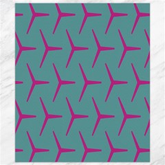 Pattern Background Structure Pink Canvas 8  X 10  by Nexatart