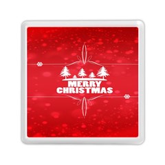 Red Bokeh Christmas Background Memory Card Reader (square)  by Nexatart