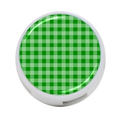 Gingham Background Fabric Texture 4-port Usb Hub (one Side) by Nexatart