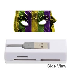 Catwoman Mardi Gras Mask Memory Card Reader (stick)  by dflcprints