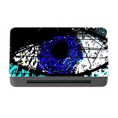 Blue Eye Memory Card Reader With Cf by Valentinaart