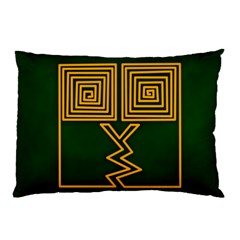 One Stroke Owl Pillow Case (two Sides) by Nexatart