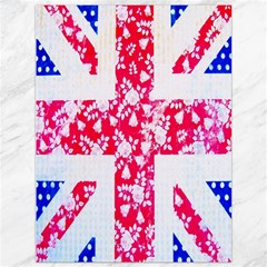 British Flag Abstract Canvas 36  X 48  