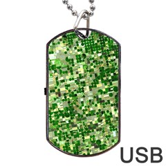 Crops Kansas Dog Tag Usb Flash (one Side) by Nexatart