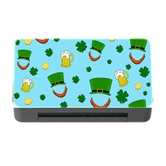 St  Patrick s Day Pattern Memory Card Reader With Cf by Valentinaart