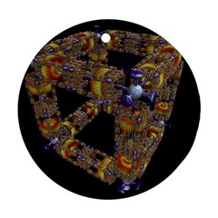 Machine Gear Mechanical Technology Ornament (round) by Nexatart