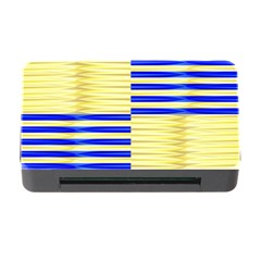 Metallic Gold Texture Memory Card Reader With Cf by Nexatart