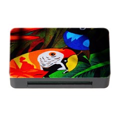 Papgei Red Bird Animal World Towel Memory Card Reader With Cf by Nexatart