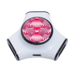 Seamless Repeat Repeating Pattern 3-port Usb Hub by Amaryn4rt