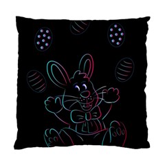 Easter Bunny Hare Rabbit Animal Standard Cushion Case (two Sides) by Amaryn4rt