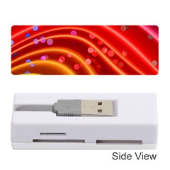 Bokeh Lines Wave Points Swing Memory Card Reader (stick)  by Amaryn4rt
