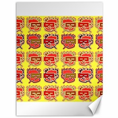 Funny Faces Canvas 36  X 48   by Amaryn4rt