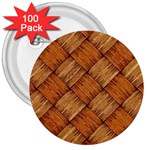 Vector Square Texture Pattern 3  Buttons (100 pack)  Front