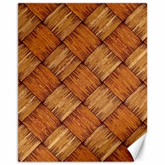 Vector Square Texture Pattern Canvas 11  X 14   by Amaryn4rt