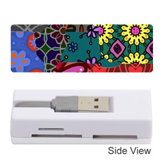 Patchwork Collage Memory Card Reader (stick)  by Simbadda