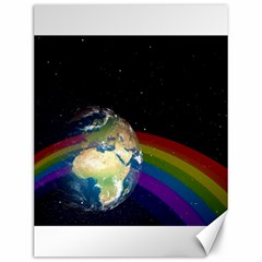 Earth Canvas 12  X 16  