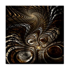 Fractal Art Texture Neuron Chaos Fracture Broken Synapse Tile Coasters by Simbadda
