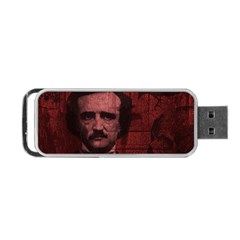 Edgar Allan Poe  Portable Usb Flash (two Sides) by Valentinaart