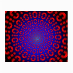 Binary Code Optical Illusion Rotation Small Glasses Cloth by Simbadda