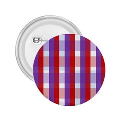Gingham Pattern Checkered Violet 2 25  Buttons by Simbadda