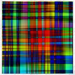 Abstract Color Background Form Canvas 20  x 20   19 x19.27  Canvas - 1