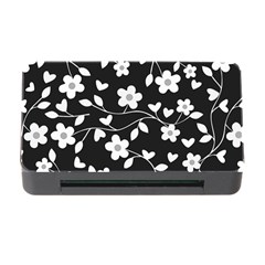 Floral Pattern Memory Card Reader With Cf by Valentinaart
