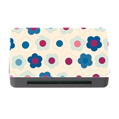 Floral Pattern Memory Card Reader With Cf by Valentinaart
